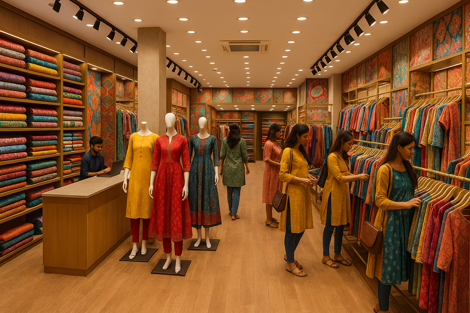 Cloth shop