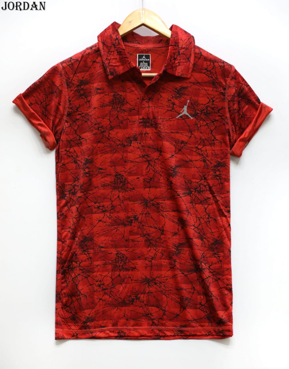 Collared lycra t shirt